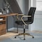 Flash Furniture Black LeatherSoft Office Chair with Gold Arms GO-21111B-BK-GLD-GG - alternate 1